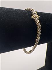 10K Diamond Tennis Bracelet 7